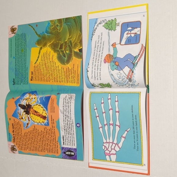 Scholastic Misc. Authors Set of 6 Bones & Body Theme NonFiction Paperback Books - Picture 9 of 10